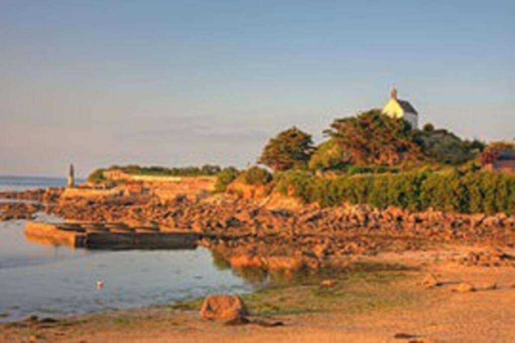 Kermaravel, Le Petit Manoir En Bord De Mer. Saint-Pol-de-Léon Kültér fotó